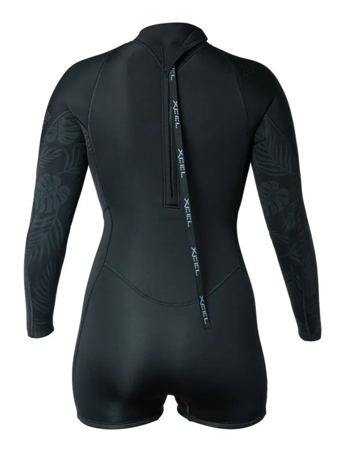 Axis wetsuit in ocean setting showing flexible fit