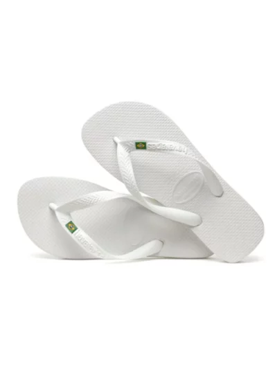 Havaianas Brasil flip-flops with multicolor sole and flag strap