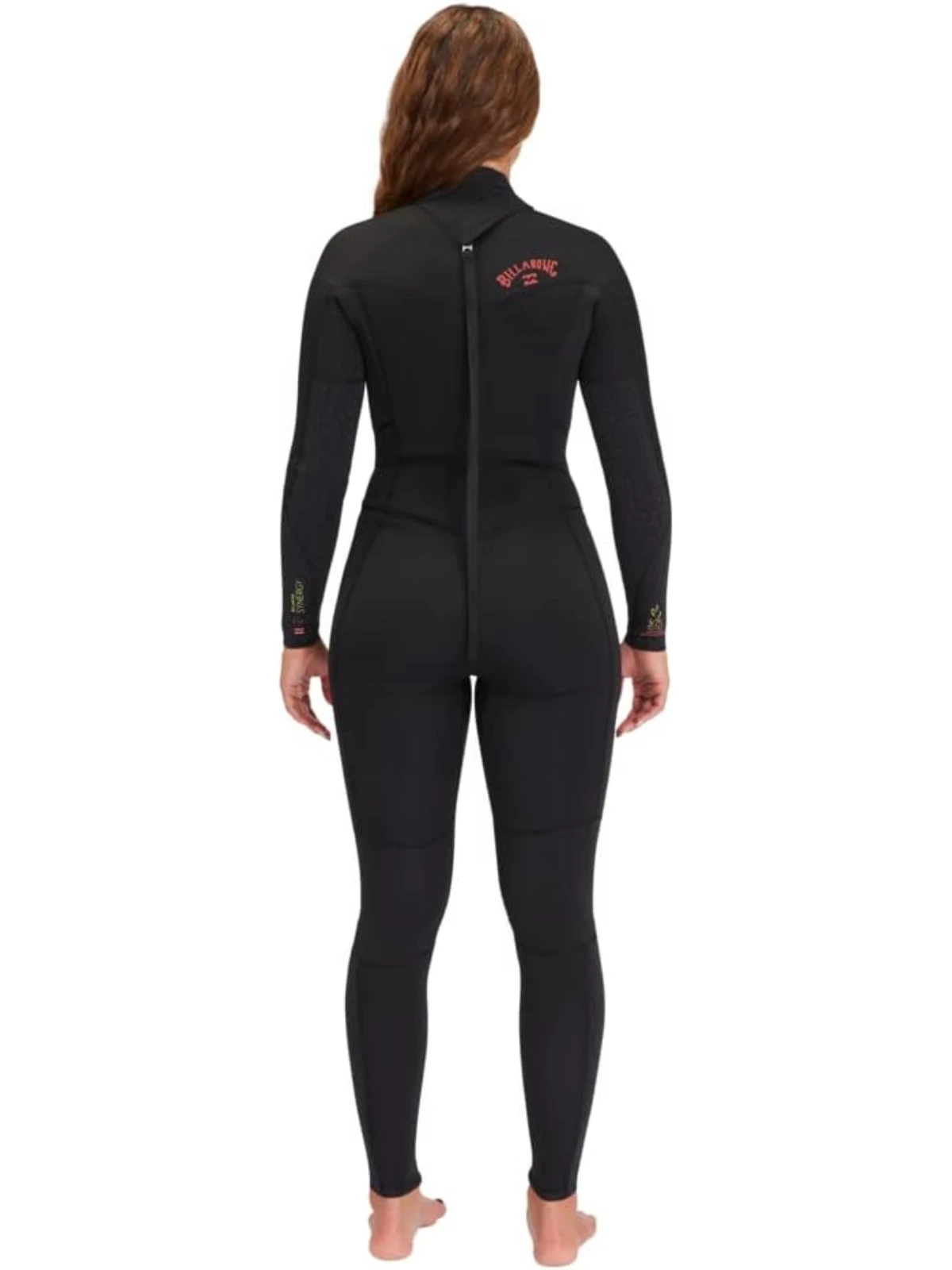 3/2mm back zip wetsuit with PRO STRETCH recycled fabric and flatlock stitching