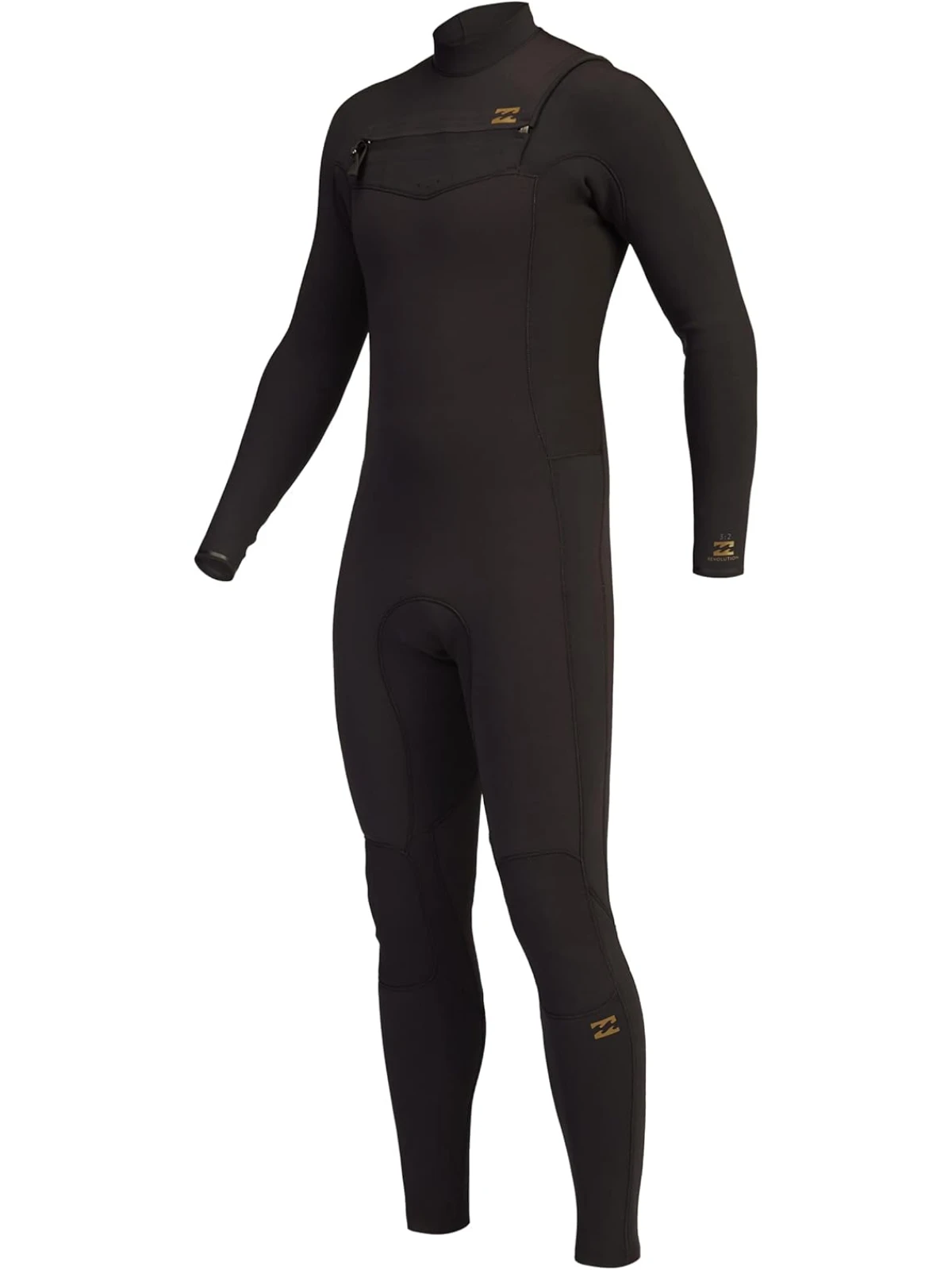Chest zip neoprene wetsuit with Graphene recycled fiber lining